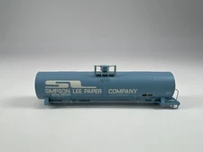 Atlas #86230 N Scale Simpson Lee Paper Company Tank Car Blue Fair