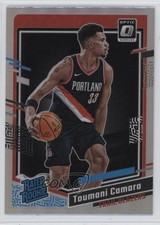 2023-24 Panini Donruss Optic Rated Rookie Holo Prizm Toumani Camara #204 14t3