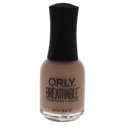 Orly Breathable 1 Step Manicure - 0.6 Fl Oz (Pack of 1), Nourishing Nude 