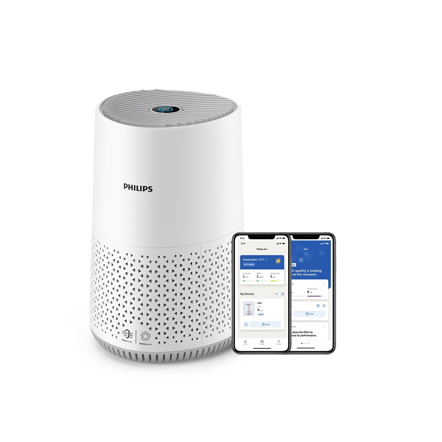 Philips Air Purifier 600 Series, Energy Efficient with Smart Sensor, For allergy