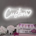 Personalised Neon LED Sign Large 65–100cm , Custom Name Logo, Wall Mounted Light