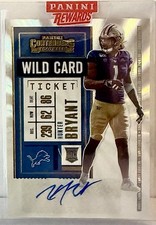 2020 Panini Contenders - Rookie Ticket Hunter Bryant #235 Cracked Ice Ticket