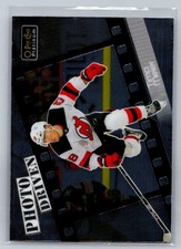 2023-24 O-Pee-Chee Platinum #PD-5 Timo Meier Photo Driven New Jersey Devils