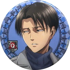 Levi Ackerman Attack on Titan Button Fuji-Q Highland Limited Japan O018