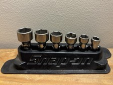 Snap-On TMUSM 6-Piece 1/4” Drive Metric Short Swivel Socket Set
