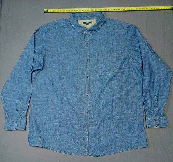 Men George Shirt Navy Denim 44 / XXL / 52