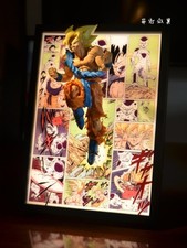 QUADRO 3D DRANGON BALL Z SON GOKU SUPER SAIYAN