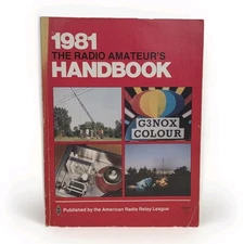 1981 The ARRL The Radio Amateurs Handbook Good Condition Front & Side View #1