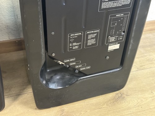 2X GENELEC 1022A TRIAMP ACTIVE STUDIO SPEAKERS - Picture 18 of 20
