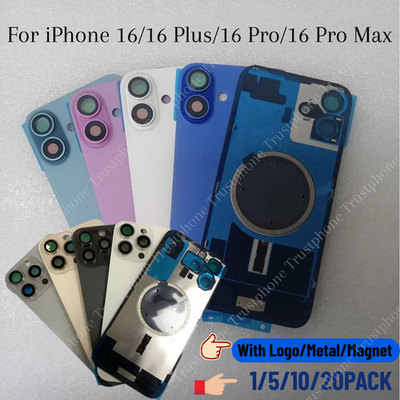 #ad Back Glass Replacement Lot With Metal Magnet For iPhone16 16 Plus 16 Pro Max 16e $181.36