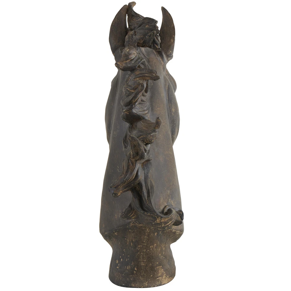 Escultura Decorativa Caballo Poliestireno Marrón 22 x 7 x 25 Foto 3 de 4