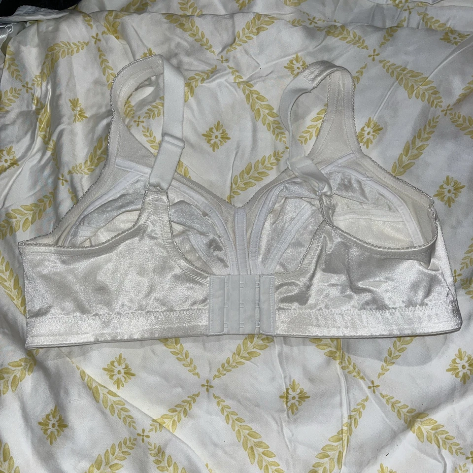 Sujetador Camiseta Underscore RN 93677 Blanco Nylon Inalámbrico Talla 36B Foto 3 de 4