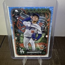 Topps 2024 Holiday Yoshinobu Yamamoto #H88 RC Los Angeles Dodgers Baseball