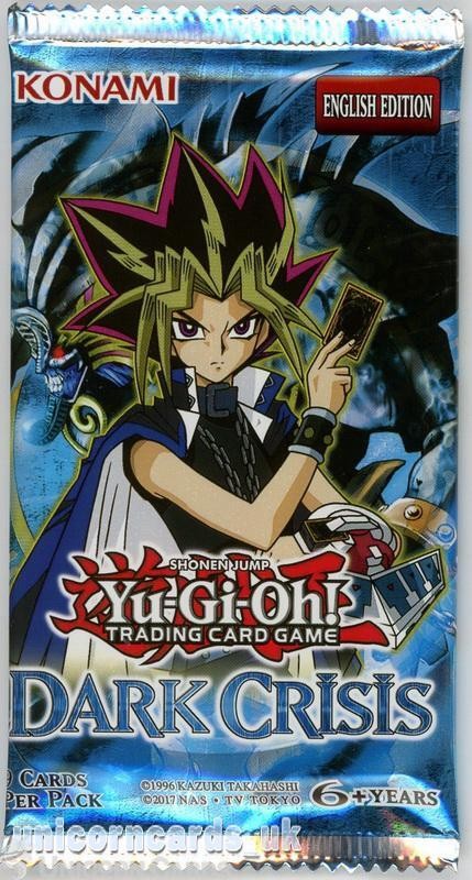YuGiOh! Dark Crisis 2013 Print Booster Pack x1