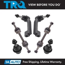 TRQ Front Steering & Suspension Kit Fits 07-17 Expedition 09-14 F-150 Navigator