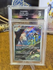 Toedscruel (185/182) Paradox Rift set 2023 Pokemon Card Grade 9
