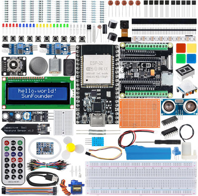 ESP32 Ultimate Starter Kit (Compatible with Arduino) ESP32CAM, Rohs Compliant, P