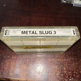 US Seller - Metal Slug 3 SNK Cartridge Neo Geo MVS -Authentic- Tested & working