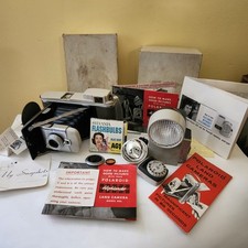 Vintage Polaroid Land Camera 80A Great Lot  Untested Great Condition 