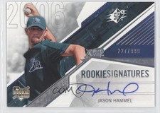 2006 SPx Rookie Signatures 227/999 Jason Hammel #150 Auto 1h8