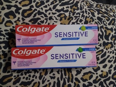 Colgate Sensitive Complete Protection Paste Soothing Spearmint Flavor 6 oz x 2