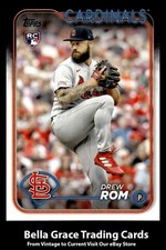 2024 Topps Series 2 Drew Rom #476 St. Louis Cardinals Rookie