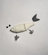 Throwback Baits Metro Glide Blank Shad FAST SHIPPING! NEW