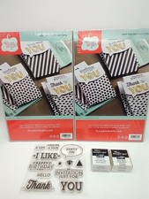 Stampin Up Paper Pumpkin Lot of 2 March 2015 Sew You Kits New