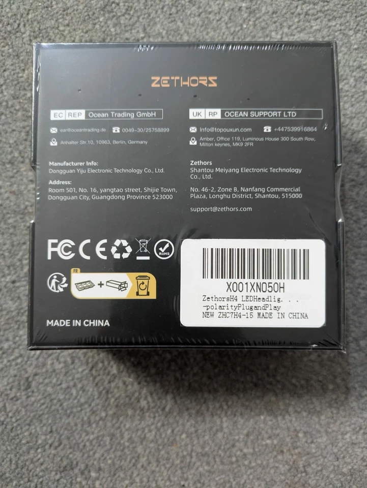 Zethors LED light 1:1 Halogen bulb size new sealed - Image 2 of 2