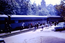 JUNE 1962 Erie Lackawanna Railway Station Train Youngstown Ohio Slide BS-C