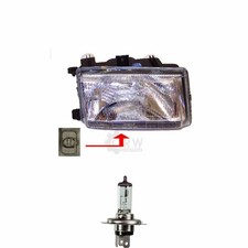 Scheinwerfer rechts H4 für VW Polo Variant Caddy II Kombi Classic inkl. Lampen