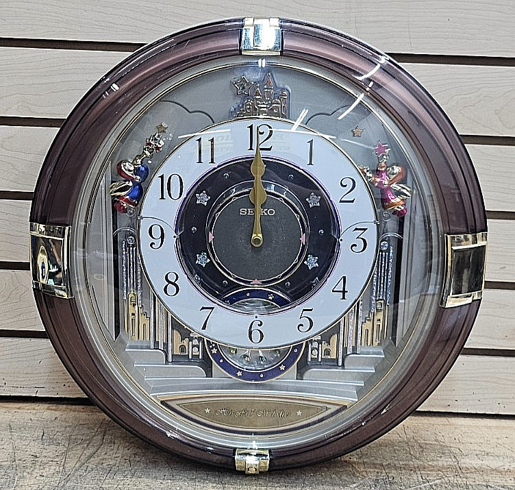 Seiko Hi Fi 7 Melodies In Motion Music Wall Clock