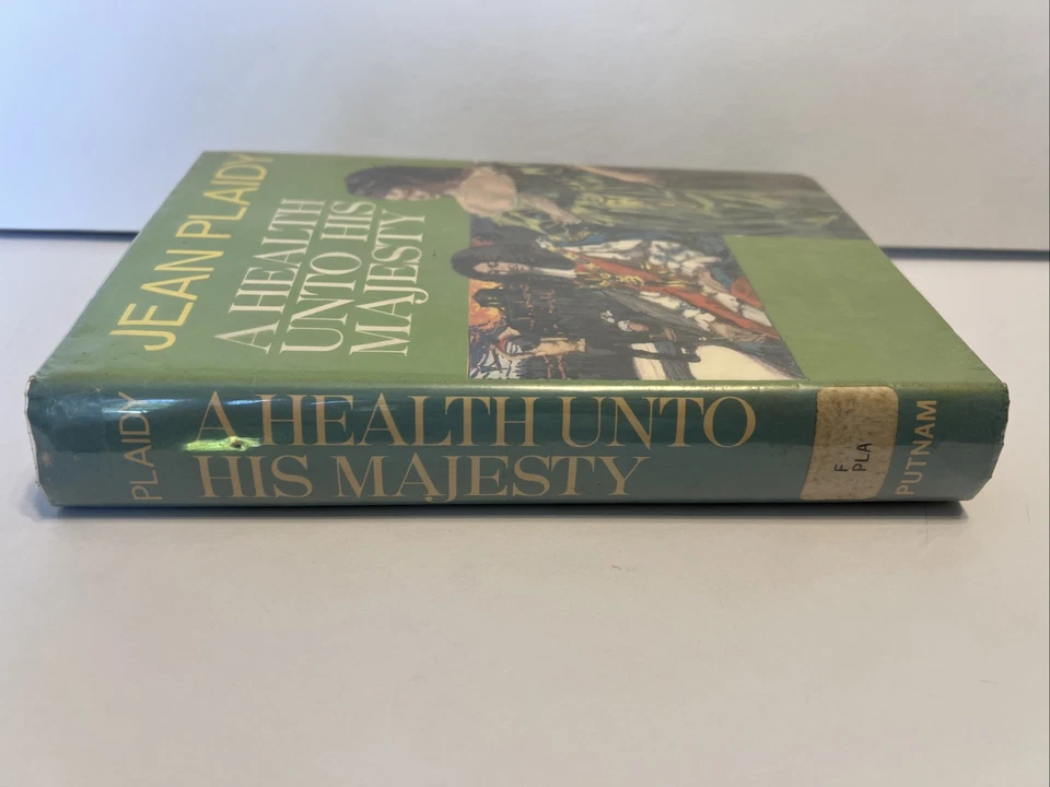 A Health Unto His Majesty by Jean Plaidy—1972, 1st American Ed—Hardcover, DJ Foto 4 de 4