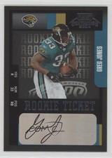 2004 Playoff Contenders Rookie /553 Greg Jones #133 Auto 4g8