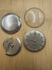 Vintage SEIKO Gyro Marvel Gold Silver Tone 17J Automatic Watch PARTS