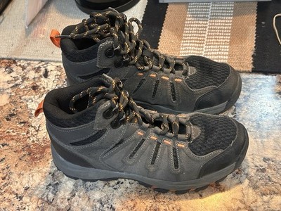 Magellan Outdoors Boys Hiking Boots Leather Upper Slip Resistant  US 2D