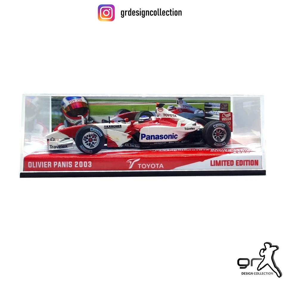 Olivier Panis - Toyota TF103 - F1 GP 2003 / Minichamps / 1:43 - Immagine 2 di 4