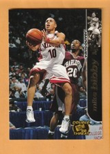 Mike Bibby Arizona Wildcats 1998 Press Pass Double Threat #2 RC