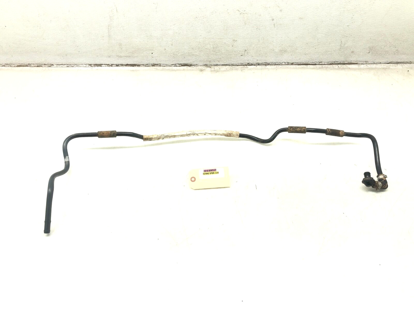 2014-2018 BENTLEY FLYING SPUR 4.0L V8 VACUUM PIPE LINE HOSE WITH CHECK VALVE OEM