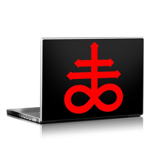 Leviathan Cross Die Cut Vinyl Sticker - Occult Baphomet Pentagram Decal Car 666 - Picture 2 of 10