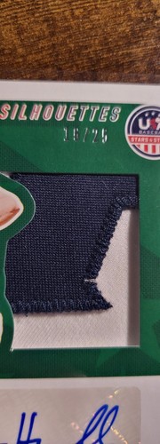 2022 Panini USA Stars & Stripes Silhouettes Samuel Highfill RC Patch Auto #16/25 - Picture 3 of 3