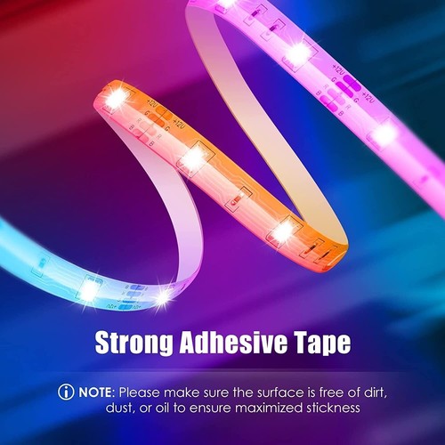 4Pin 5M 3528 Led Strip Light Bright Flexible Lamp Lights DC 12V -Only LED Strips - Picture 2 of 9