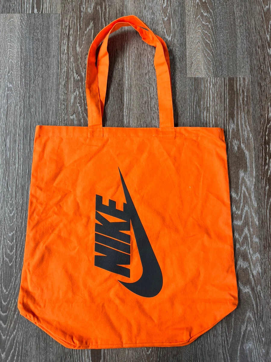 Nike af1 sales tote bag orange