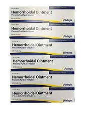 Hemorrhoidal Ointment 2oz 6 tubes BY PERRIGO/Padagis FOR HEMORROIDS
