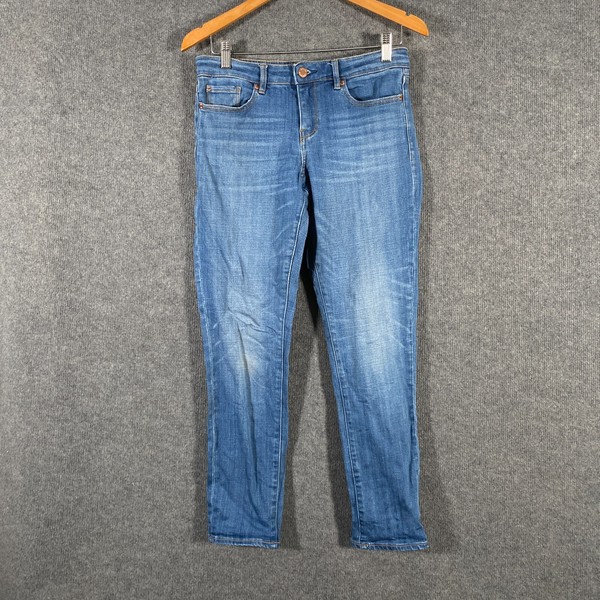 Jeanswest Jeans Womens 9 Blue Denim Boyfriend Slim Fit Stone Wash Ladies 10P