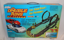 ARTIN Slot Car Racing Set DOUBLE RING OF TERROR Ford Ferrari NEW OLD STOCK