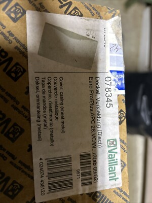 Vaillant 078345 Deckel Verkleidung Blech Euro Pro/Plus,APC 28,VC/W.../3 ab 09/02