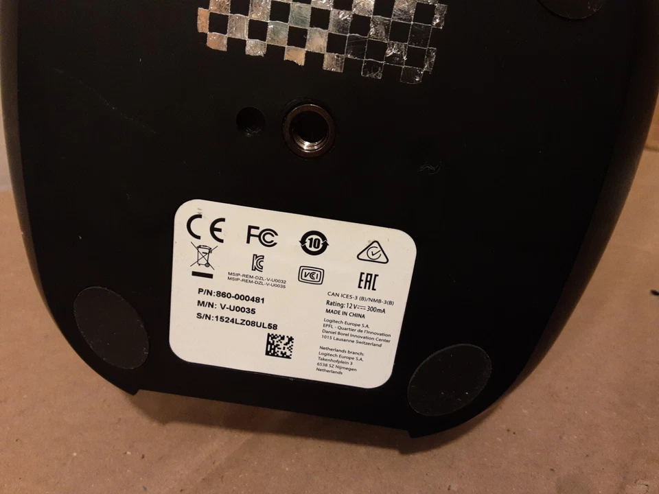 Logitech V-U0035 PTZ Pro Conference Camera 860-000481 + POWER SUPPLY UNIT - Image 4 of 4