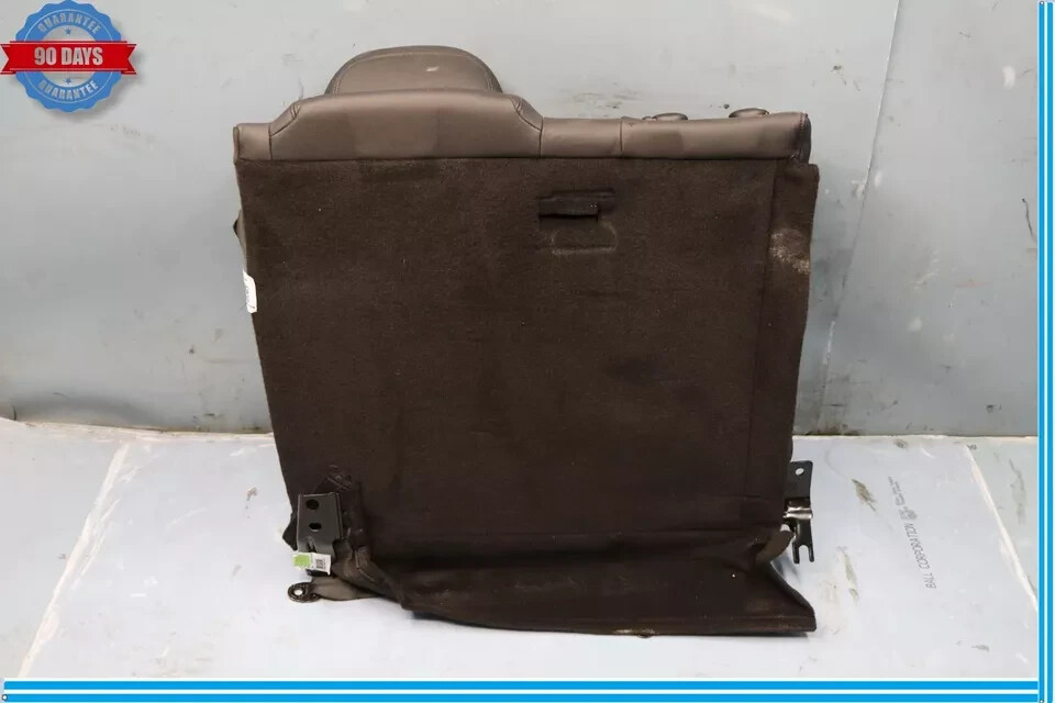 14-17 Maserati Ghibli Rear Left Top Upper Seat Cushion Cover Assembly Black OEM