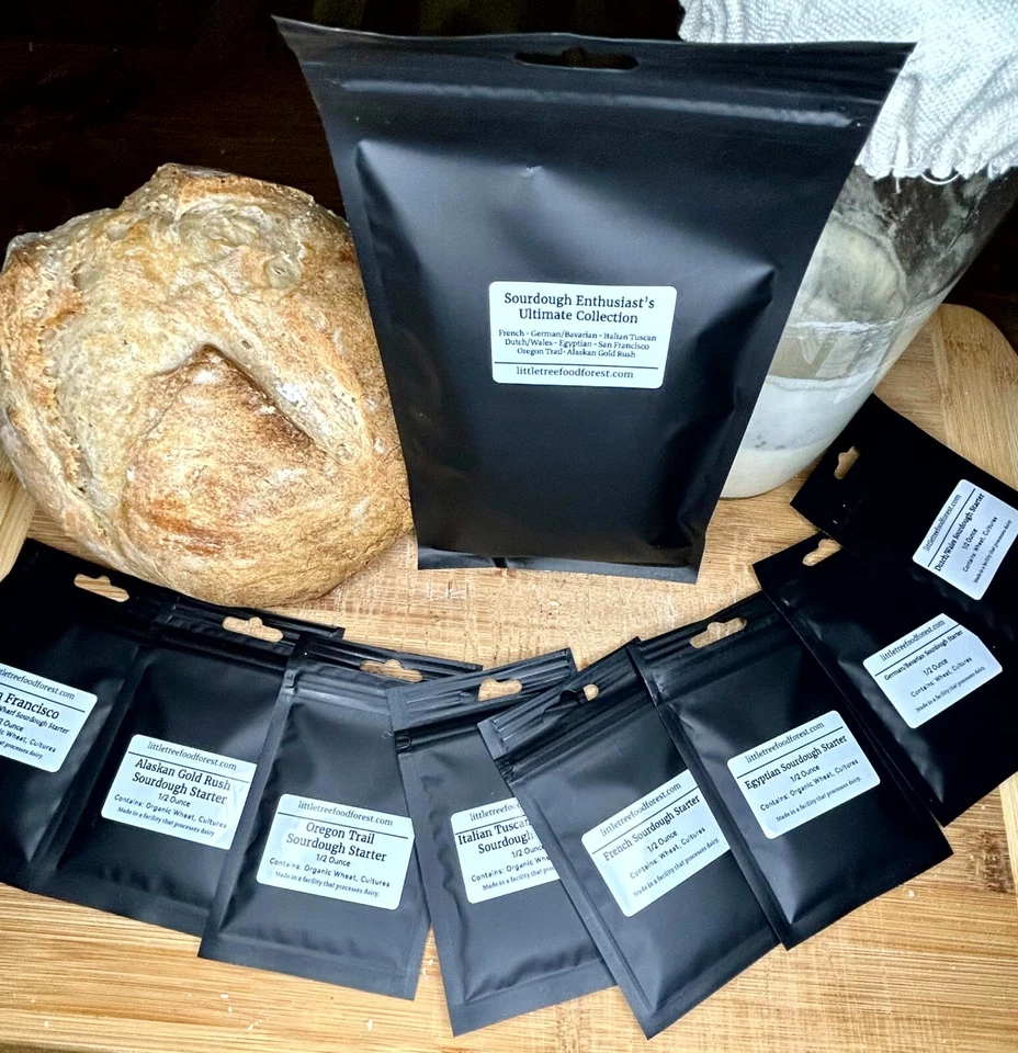 Homesteader’s Heritage Kit, 8 Sourdough Starters & 4 Dairy Starters, Fast Ship - Image 2 of 4